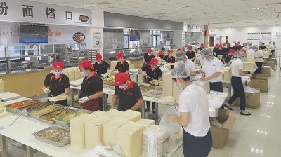 5000+份盒飯出品，華逸府為重大活動(dòng)提供應(yīng)急供餐保障